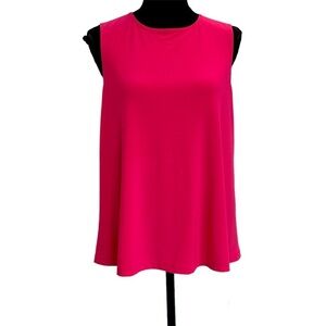 JOSEPH Ribkoff fuchsia pink tank camisole blouse sleeveless Sz 10